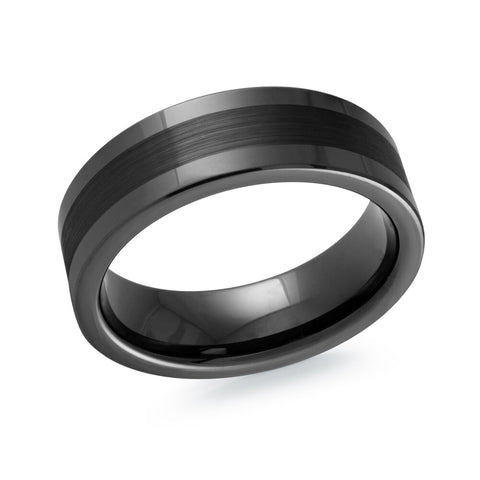 Malo TG-057 7mm tungsten wedding band