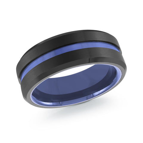 Malo TG-067 8mm tungsten wedding band
