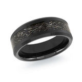 Malo TG-077 Tungsten Wedding Band - 8mm