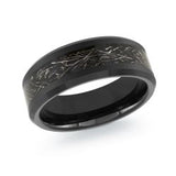 Malo TG-077 Tungsten Wedding Band - 8mm