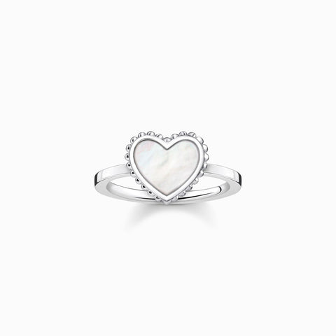 Heart Mother of Pearl Ring | Thomas Sabo - Tricia's Gems