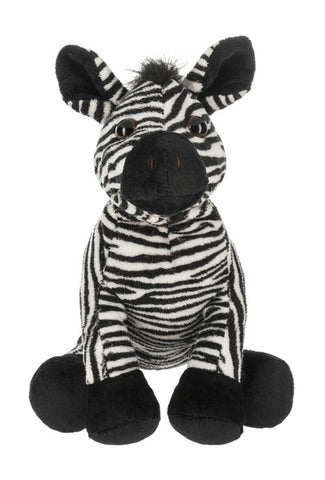 Webkinz Zebra plush toy front view