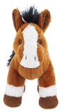 Webkinz Bay Horse plush stuffed animal with adoption code soft brown horse toy