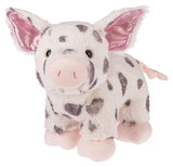 Webkinz Spotted Pig plush stuffed animal with adoption code pink spotted pig toy