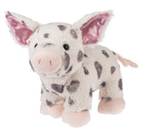 Webkinz Spotted Pig plush stuffed animal with adoption code pink spotted pig toy