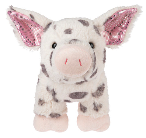 Webkinz Spotted Pig plush stuffed animal with adoption code pink spotted pig toy