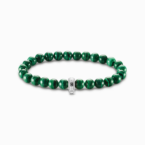 Charm Bracelet Green Stones | Thomas Sabo - Tricia's Gems