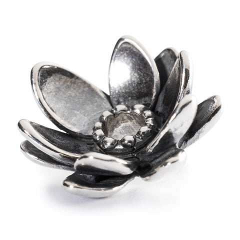 Giant Lotus Silver Bead | Trollbeads - Tricia's Gems