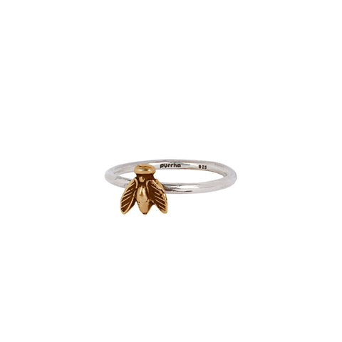 Bee Stackable Charm Ring - RETIRED | Pyrrha - Tricia's Gems