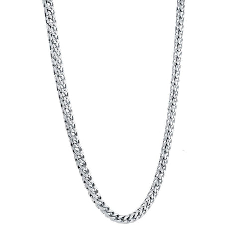 3.5mm Stainless Steel Round Franco Chain | Italgem Steel - Tricia's Gems