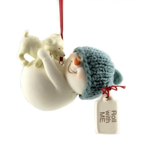 Roll With Me ornament | Snowpinions - Tricia's Gems