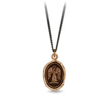 Guardian Angel Talisman Pendant | Pyrrha - Tricia's Gems
