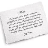 Hare Talisman Pendant | Pyrrha