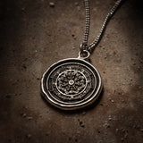 Mandala Talisman Pendant | Pyrrha - Tricia's Gems