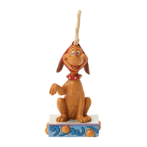 Jim Shore Max with Bell on Tail Grinch figurine