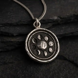 Moon Phases Talisman Pendant | Pyrrha