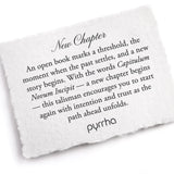 New Chapter Talisman Necklace by Pyrrha in sterling silver