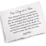 One Day at a Time Talisman | Pyrrha - Tricia's Gems