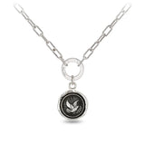 Peace Dove Talisman Pendant | Pyrrha - Tricia's Gems