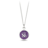 Peace Dove Talisman - Mystic Violet - Tricia's Gems