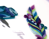 Quilled Thank You Ink Well Greeting Card