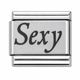 Sexy stainless steel Italian charm