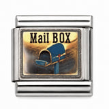 Mailbox stainless steel Italian charm - Row 55