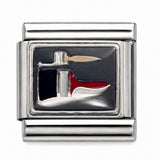 Fire Axe stainless steel Italian charm - Row 56