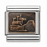 Construction Equipment stainless steel Italian charm - Row 57