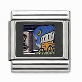 Covered wagon stainless steel Italian charm - Row 59