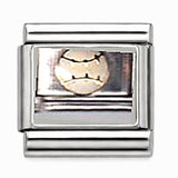 Soccer Ball Italian charm