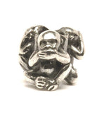 Three Monkeys Bead | Trollbeads - Tricia's Gems