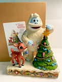 Rudolph with Bumble With Tree | Rudolph Traditions by Jim Shore - Tricia's Gems