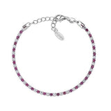 Silver Tennis Bracelet Cubic Zirconia | Amen - Tricia's Gems