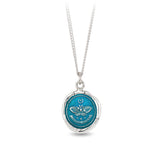 Seek the Light Talisman - Capri Blue | Pyrrha - Tricia's Gems