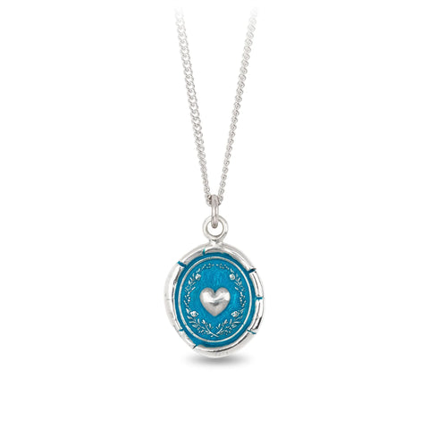 Self Love Talisman - Capri Blue | Pyrrha - Tricia's Gems
