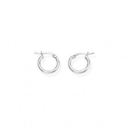 Small Leverback Hoop Earrings | Amen - Tricia's Gems