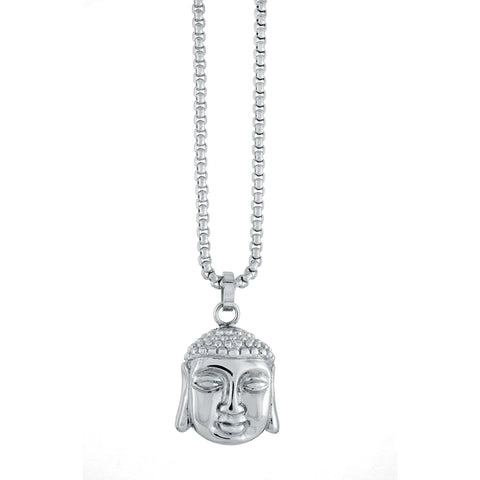 Buddha Pendant | Italgem Steel - Tricia's Gems