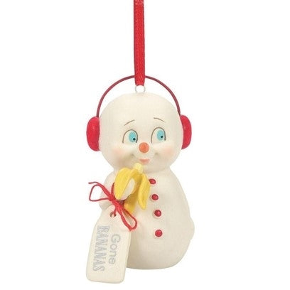 Gone Bananas Ornament | Snowpinions - Tricia's Gems