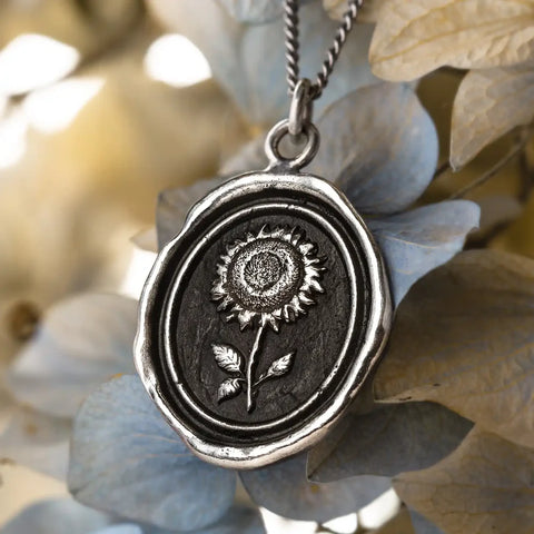 Sunflower Talisman | Pyrrha - Tricia's Gems