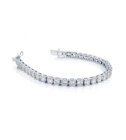 4 Claw Tennis Bracelet Stainles Steel | Italgem Steel - Tricia's Gems