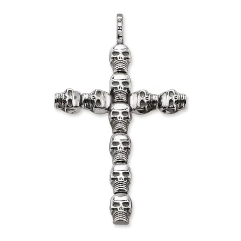 Thomas Sabo Sterling Silver Rebel At Heart Skull Cross | Retired