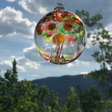 Tree of Autumn Hand-Blown Glass Ornament