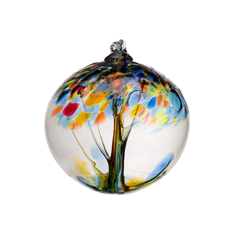 Tree of Hope Hand-Blown Glass Ornament