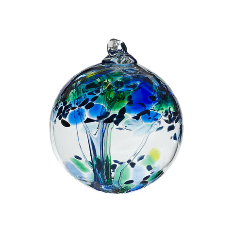 Tree of Kindness Hand-Blown Glass Ornament