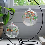 Tree of Winter Hand-Blown Glass Ornament