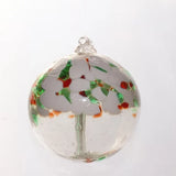 Tree of Winter Hand-Blown Glass Ornament