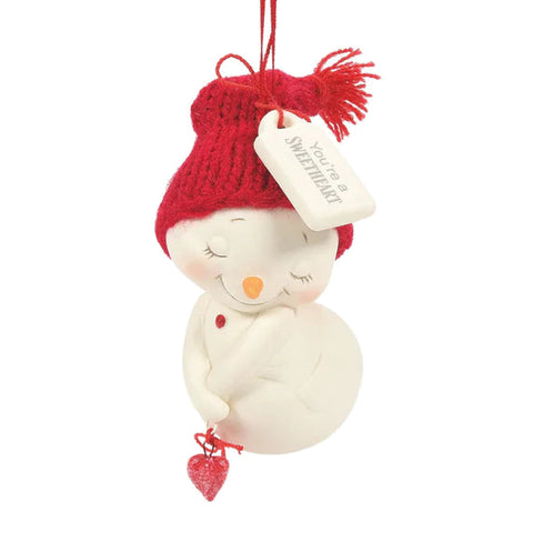 Your A Sweetheart Ornament | Tricia's Gems by Snowpinions on white background