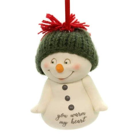 Your Warm My Heart Snowpinion Ornament | Department 56 by Snowpinions on white background