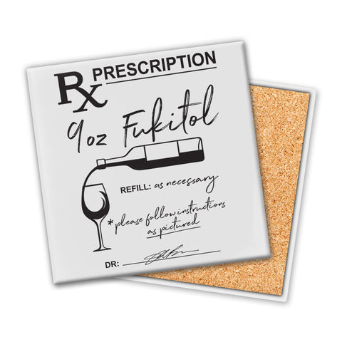 Fukitol Prescription | Coaster - Tricia's Gems